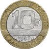سکه 10 فرانک 1992 جمهوری کنونی - EF45 - فرانسه