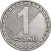 سکه 1 لاری 2006 جمهوری - نوشته های روی لبه ضخیم - EF45 - گرجستان
