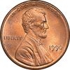 سکه 1 سنت 1990 لینکلن - MS63 - آمریکا