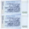 اسکناس 1000 وون بدون تاریخ (2007) جمهوری - جفت - UNC63 - کره جنوبی