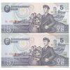 اسکناس 5 وون 1998 جمهوری دموکراتیک خلق - جفت - UNC66 - کره شمالی