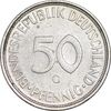 سکه 50 فینیگ 1972G جمهوری فدرال - AU50 - آلمان