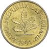 سکه 5 فینیگ 1991G جمهوری فدرال - AU58 - آلمان