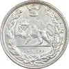 سکه 2000 دینار 1306 تصویری - ضرب هیتون - AU58 - رضا شاه