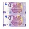 اسکناس 0 یورو 2022 - پله های اسپانیایی - جفت - UNC64 - ایتالیا