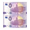 اسکناس 0 یورو 2022 - قصر دوک - جفت - UNC64 - ایتالیا