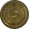سکه 5 دینار 1319 برنز - MS61 - رضا شاه