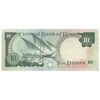 اسکناس 10 دینار 1968 (1980-1991) جابر احمد الصباح - تک - AU58 - کویت