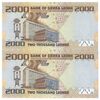 اسکناس 2000 لئون 2021 جمهوری دوم - جفت - UNC64 - سیرالئون