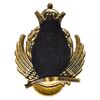 نشان کلاه نیروی هوایی ارتش ایران - طلایی - AU - محمد رضا شاه