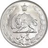 سکه 5 ریال 1354 آریامهر - MS63 - محمد رضا شاه