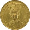 سکه طلا 1 تومان 1313 و 1310 - دو تاریخ - MS62 - ناصرالدین شاه