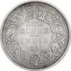 سکه 1 روپیه 1877 ویکتوریا - EF45 - هند