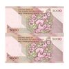 اسکناس 5000 ریال امام (محمدخان - نوربخش) جایگزین - جفت - UNC62 - جمهوری اسلامی