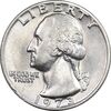 سکه کوارتر دلار 1973 واشنگتن - MS61 - آمریکا
