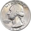 سکه کوارتر دلار 1972 واشنگتن - AU58 - آمریکا
