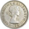 سکه 1 شیلینگ 1966 الیزابت دوم - سپر انگلیس - AU50 - انگلستان