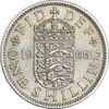 سکه 1 شیلینگ 1966 الیزابت دوم - سپر انگلیس - AU50 - انگلستان