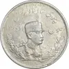 سکه 2000 دینار 1308 تصویری - AU58 - رضا شاه