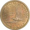 سکه یک دلار 2000P ساکاگاوا (دختر سرخپوست) - AU58 - آمریکا