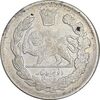 سکه 2000 دینار 1330 تصویری - EF40 - احمد شاه