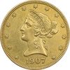 سکه طلا 10 دلار 1907 - AU50 - آمریکا