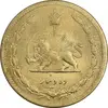 سکه 10 دینار 1321 برنز - MS62 - محمد رضا شاه