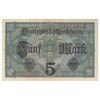 اسکناس 5 مارک 1917 ویلیام دوم - تک - UNC61 - آلمان