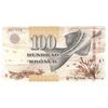 اسکناس 100 کرون 2011 (2012) مارگرته دوم - نخ امنیتی ضخیم - تک - UNC63 - دانمارک (جزایر فارو)