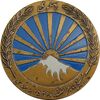 مدال صدمین سالگرد زادروز رضاشاه 2536 - EF40 - محمد رضا شاه