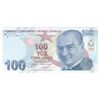 اسکناس 100 لیره بدون تاریخ (2017) - سری D - تک - UNC63 - ترکیه