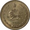 سکه 10 دینار 1317 برنز - MS62 - رضا شاه