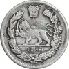 سکه 2000 دینار 1342 تصویری - ارور چرخش 45 درجه - EF40 - احمد شاه