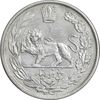 سکه 5000 دینار 1344/34 تصویری - سورشارژ تاریخ - EF45 - احمد شاه