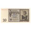اسکناس 20 مارک 1948 جمهوری دموکراتیک - تک - UNC64 - آلمان