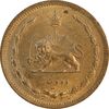 سکه 10 دینار 1319 برنز - MS62 - رضا شاه