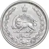 سکه 1 ریال 1313/2 - سورشارژ تاریخ نوع یک - AU50 - رضا شاه