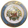 نشان آموزشگاه بهیاری آهورا - جمعیت شیر و خورشید سرخ ایران - با جعبه فابریک - UNC - محمد رضا شاه