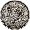 سکه 3 پنس 1936 جرج پنجم - AU55 - انگلستان