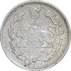 سکه 2000 دینار 1335 تصویری - AU50 - احمد شاه