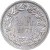 سکه 1/2 فرانک 1971 دولت فدرال - AU58 - سوئیس