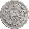 سکه 1000 دینار 1327/6 سورشارژ تاریخ - تصویری - VF30 - محمد علی شاه