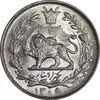 سکه 1000 دینار 1305 خطی - MS64 - رضا شاه