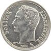 سکه 50 سنتیمو 1960 - MS63 - ونزوئلا