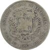 سکه 5 بولیوار 1903 - VF25 - ونزوئلا سکه 5 بولیوار 1903 - VF25 - ونزوئلا