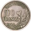 سکه 100 فرانک 1954 جمهوری چهارم - EF45 - فرانسه