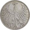 سکه 5 مارک 1951J جمهوری فدرال - AU53 - آلمان