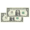 اسکناس 1 دلار 2013 جمهوری فدرال - F (آتلانتا) - جفت - UNC63 - آمریکا