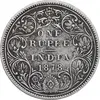 سکه 1 روپیه 1878 ویکتوریا - EF40 - هند