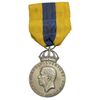 مدال نقره افتخار انجمن ستاره سرخ 1965 - گوستاف ششم - با روبان - AU - سوئد